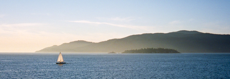 Sailboat In Howe Sound